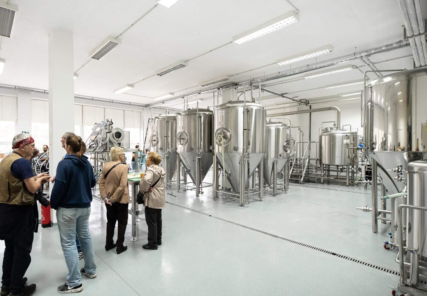 Système de brassage de 1 000 litres installé en Croatie